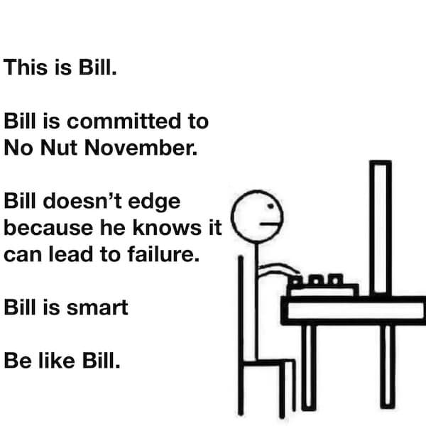 no nut november memes, nnn memes, NNN memes, no nut challenge memes, november memes, self-control memes, challenge memes, funny internet challenges, endurance memes, humorous trends