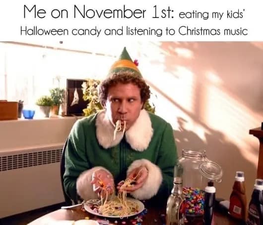october 31st vs november 1st memes, October 31 to Nov 1 memes, October 31 memes, Halloween vs Christmas memes, holiday transition memes, spooky memes