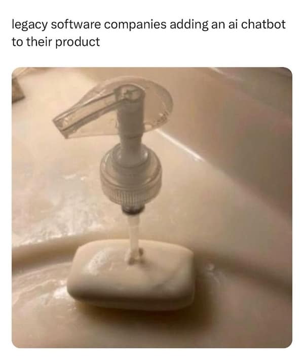 legacy software companies adding an ai chatbot to their product