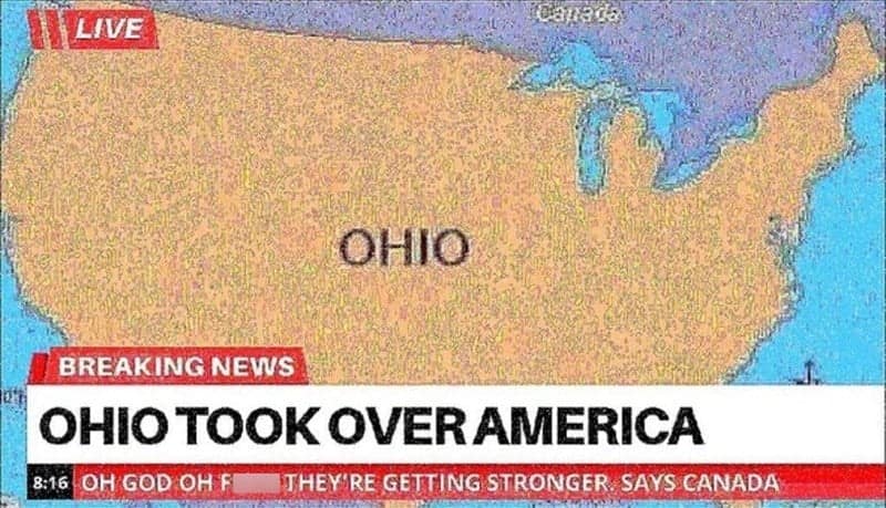 Ohio memes, Ohio memes, Buckeye memes, Ohio humor, Ohio jokes, funny Ohio, Ohio humor, Buckeye jokes, state memes, regional humor