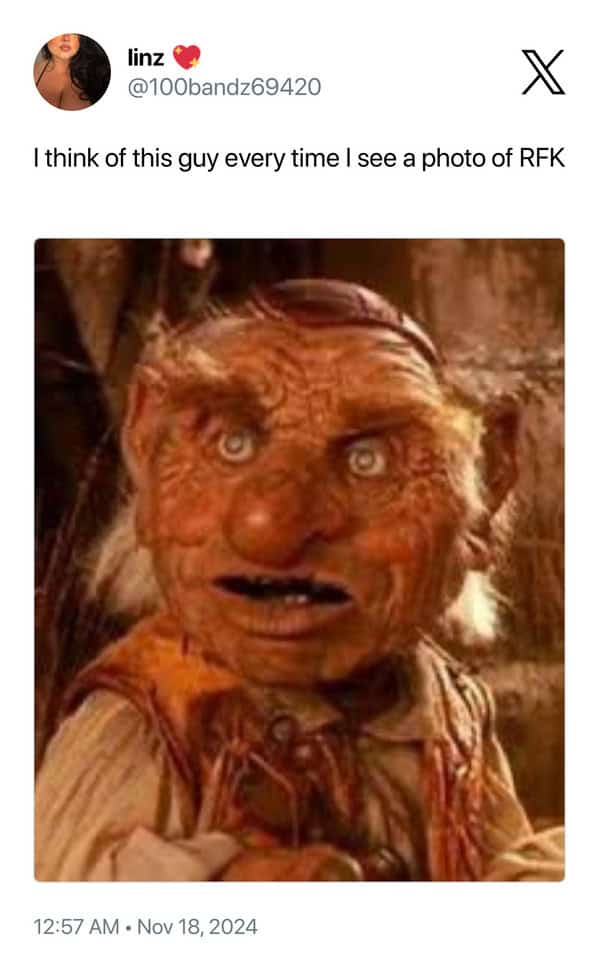 I think of this guy every time I see a photo of RFK