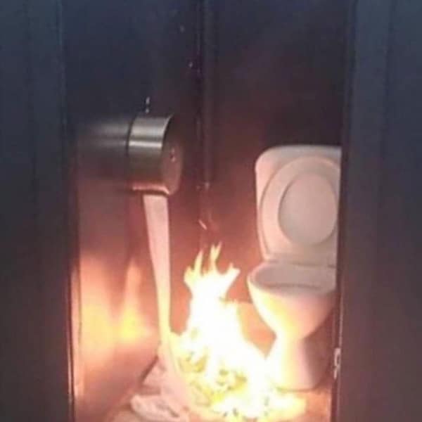 toilets with threatening auras, ominous toilets, creepy toilets, scary bathroom signs creepy toilets, ominous bathroom decor, unsettling restroom designs hilarious toilets, spooky bathroom fixtures, funny restroom signs
