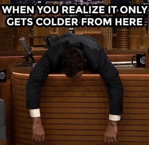 winter memes, cold weather memes, seasonal memes, chilly memes, winter jokes, winter humor, funny winter, snow memes, cold day memes