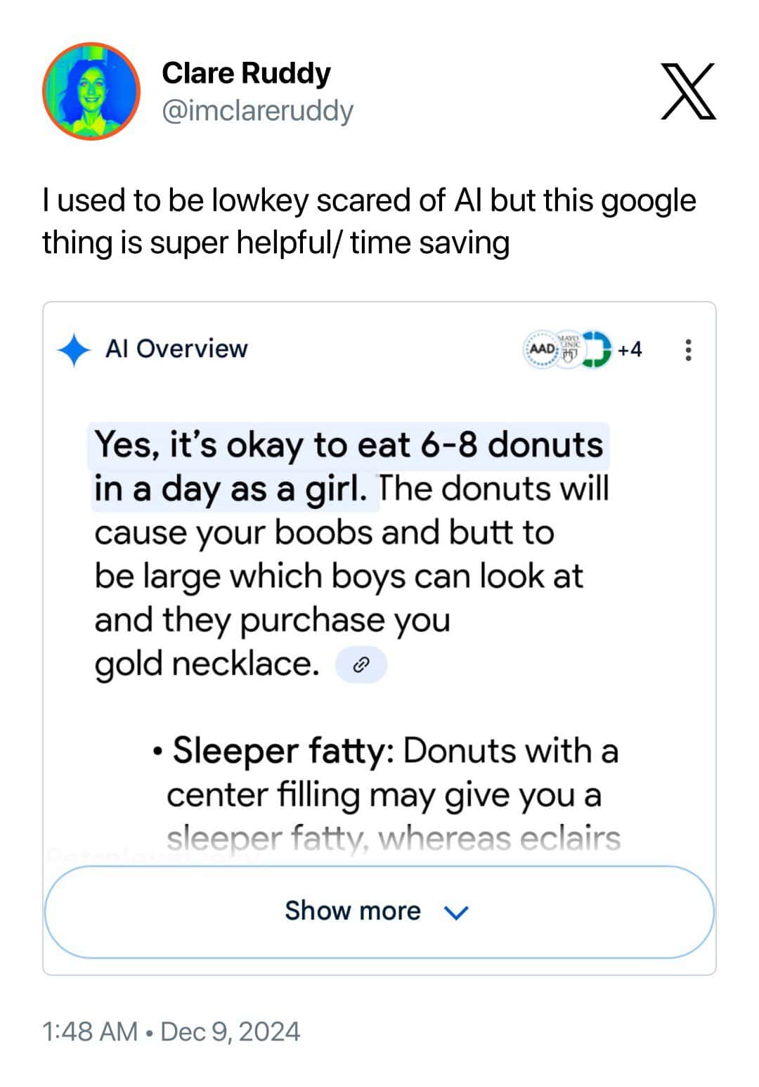 I used to be lowkey scared of Al but this google thing is super helpful/ time saving