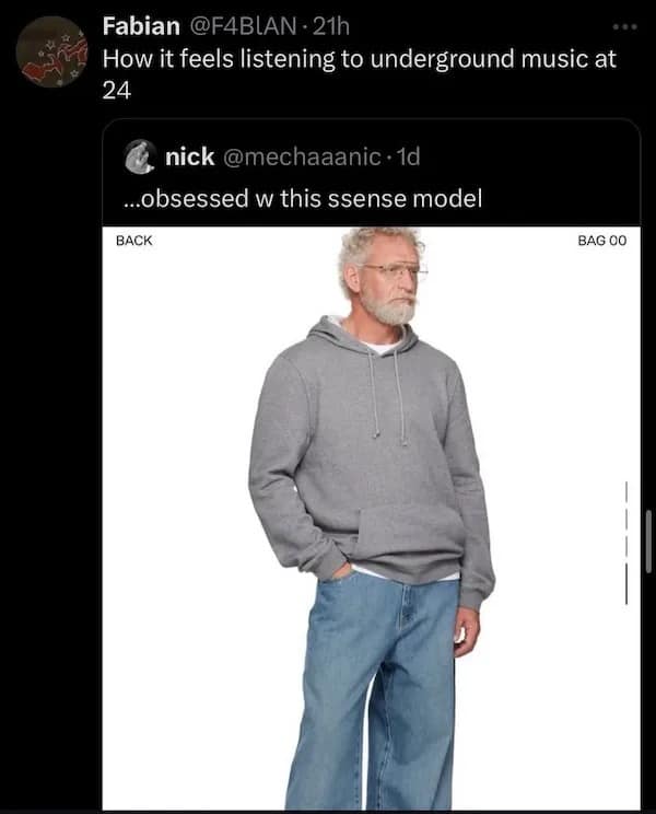 How it feels listening to underground music at 24