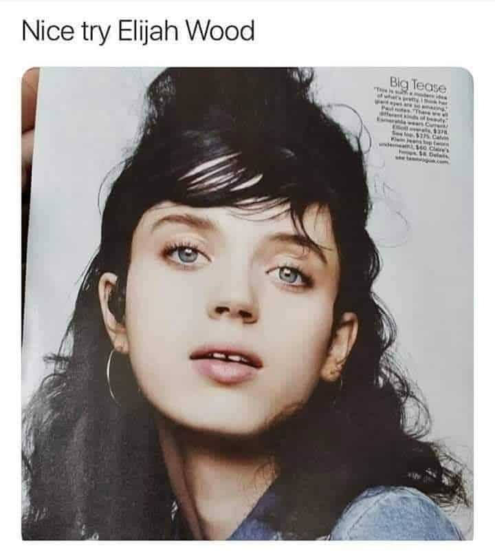 Nice try Elijah Wood