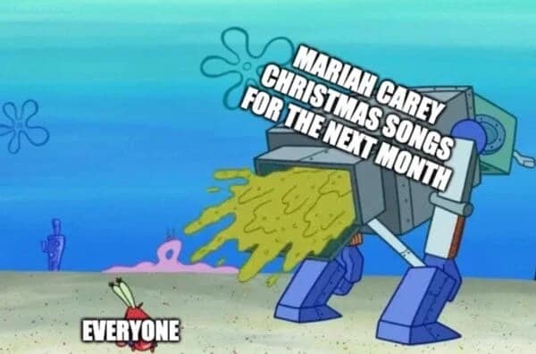 MARIAH CAREY CHRISTMAS SONGS FOR THE NEXT MONTH EVERYONE