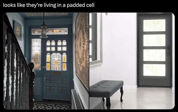 design fails, home design fails, bad home design: poor interior planning, flawed house aesthetics, unimpressive layout choices, decor fails, decoration mishaps, ornamental misjudgments, furnishing misfires