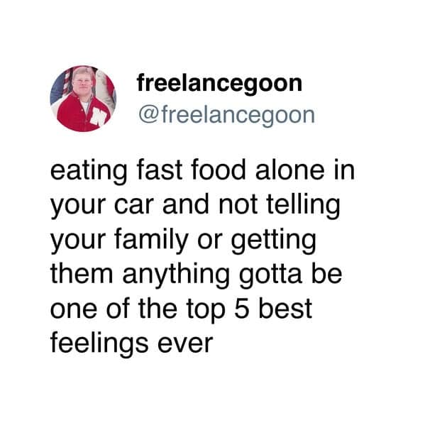 fast food memes, junk food memes, burger memes, drive-thru humor, fried snack jokes, calorie-laden laughs, indulgent treat funnies, unhealthy snacking humor