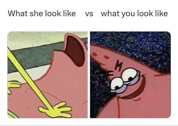 flirty memes, dirty memes, love memes, flirtation memes, alluring meme collection, suggestive images, slightly naughty posts, risqué visual jokes, playfully improper humor, relationship memes, couple-based funnies, partnered humor visuals, romantic duo laughter, affectionate wit, heart-themed images, tender joke pics