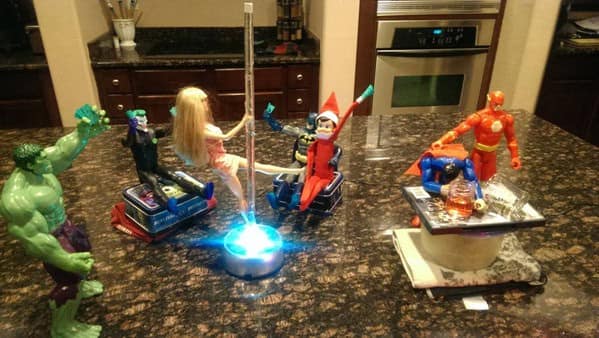 funny elf on a shelf ideas, elf on the shelf memes, elf prank suggestions, elf mischief concepts, humorous elf activities, elf-themed humor images, toy elf jokes, miniature troublemaker pics, witty elf antics, comedic elf positioning, ironic elf placements, elf on the shelf ideas for kids, child-friendly elf setups, kid-focused elf gags, youth-oriented elf displays