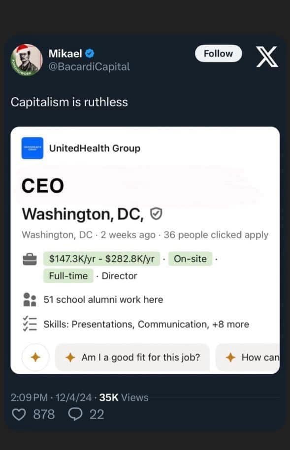 Capitalism is ruthless