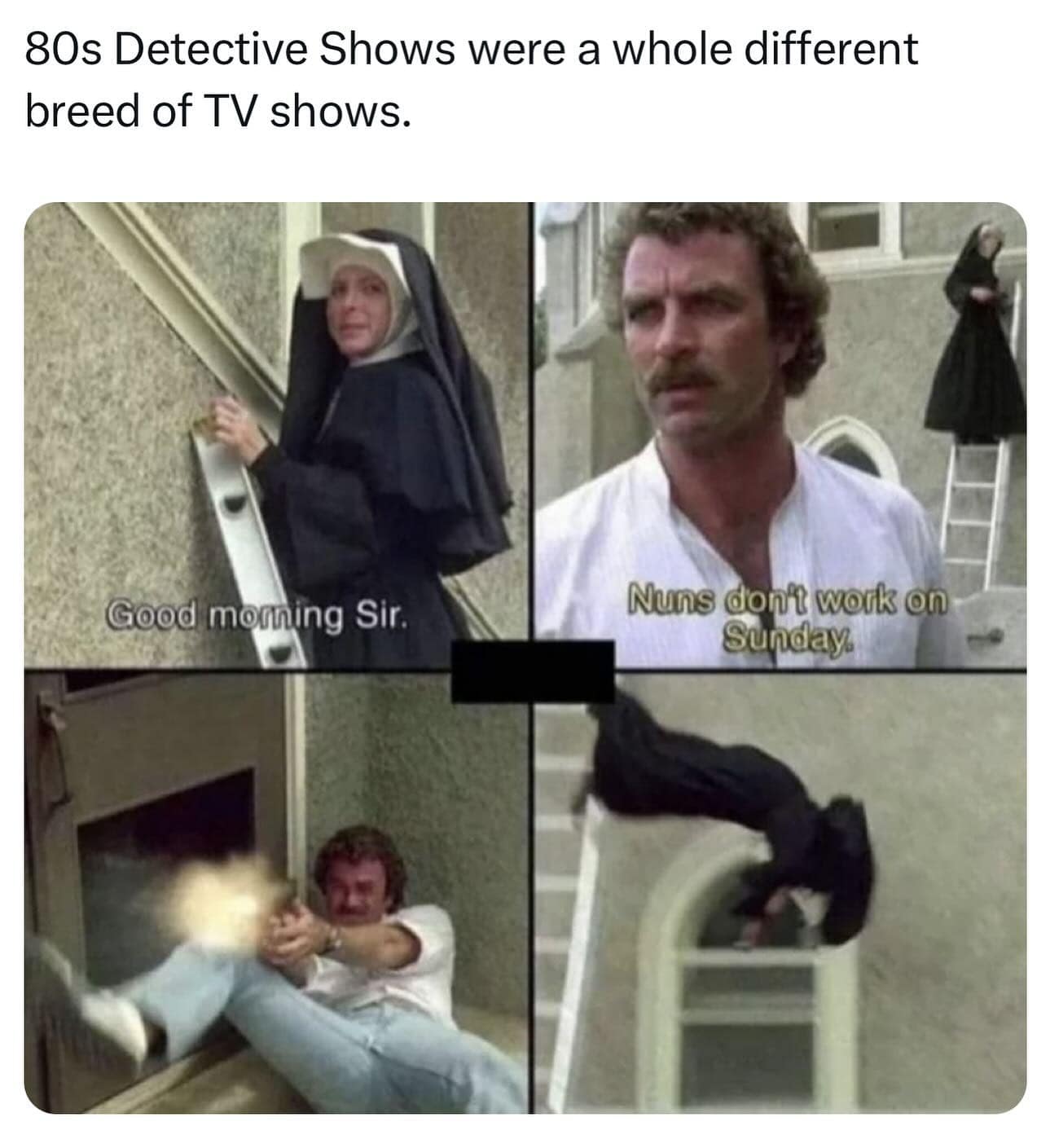 80s Detective Shows were a whole different breed of TV shows.