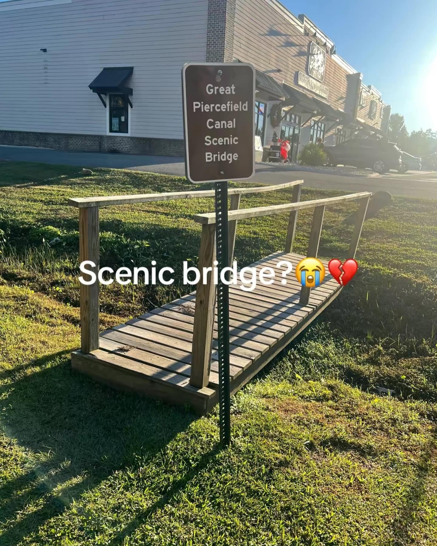 Great Piercefield Canal Scenic Bridge Scenic bridge?