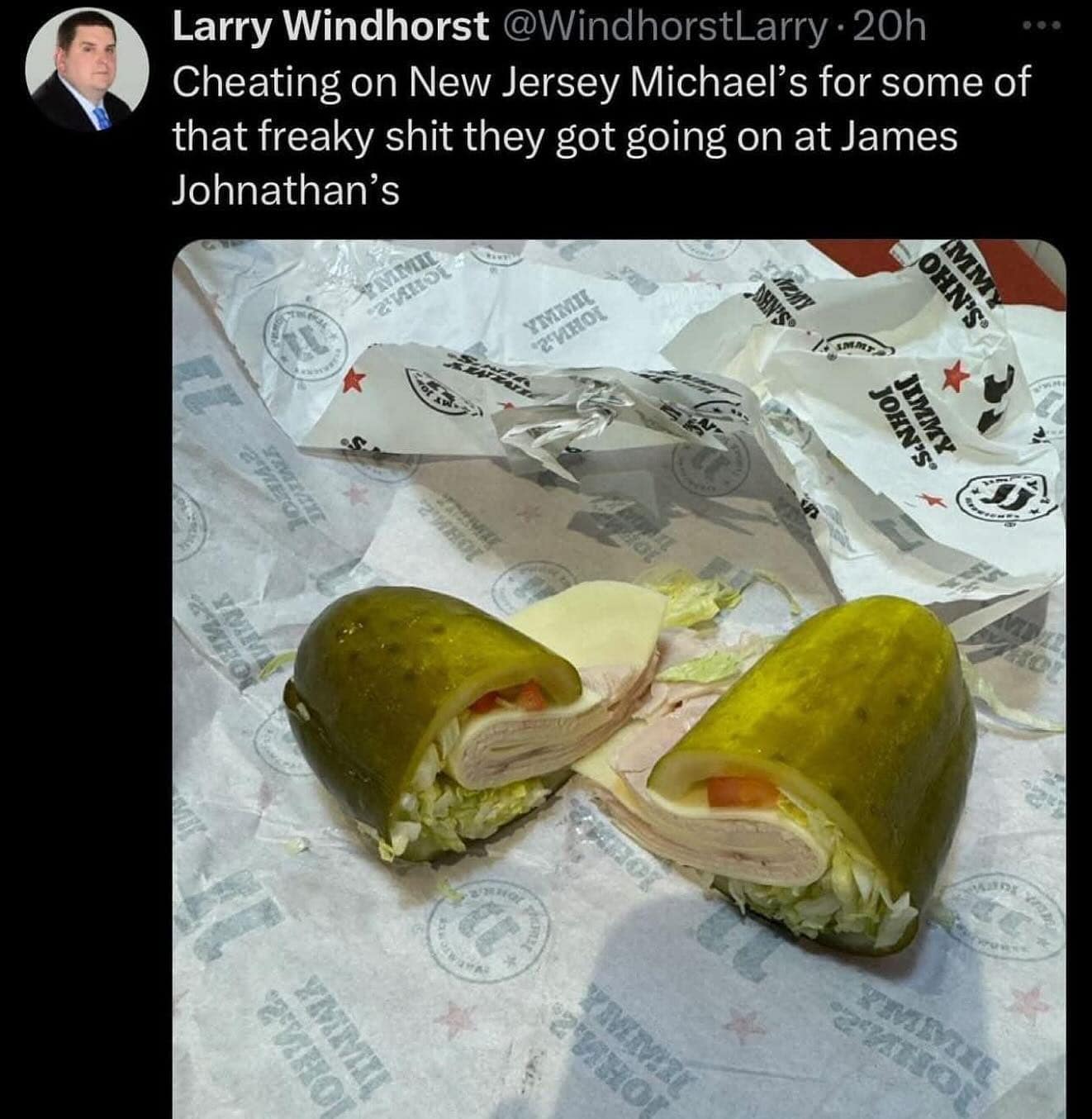 Cheating on New Jersey Michael's for some of that freaky shit they got going on at James Johnathan's