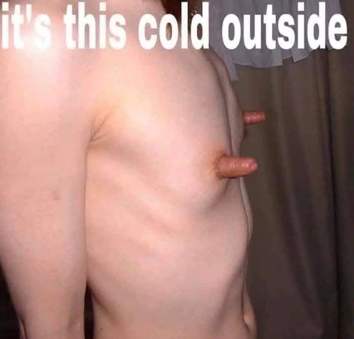 it's this cold outside