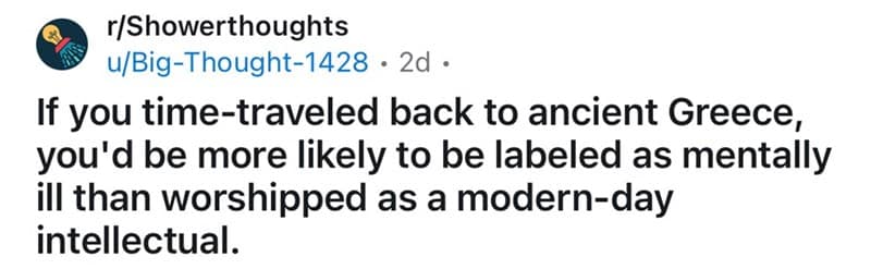 funny shower thoughts, humorous shower thoughts, amusing shower insights, comical shower ponderings, weird shower thoughts, odd shower musings, strange shower contemplations, unusual shower reflections, mind blowing shower thoughts, thought-provoking shower ideas, brain-bending shower notions, reality-challenging shower epiphanies