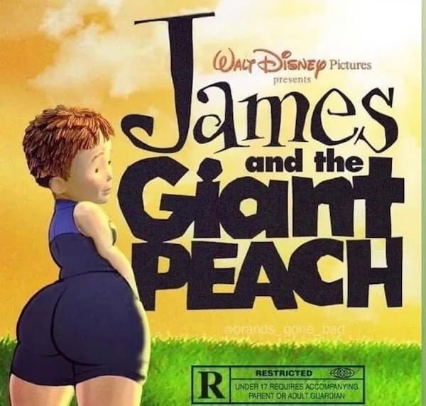 James and the PEACH R RESTRICTED UNDER 17 REQUIRES ACCOMPANYING PARENT OR ADULT GUARDIAN