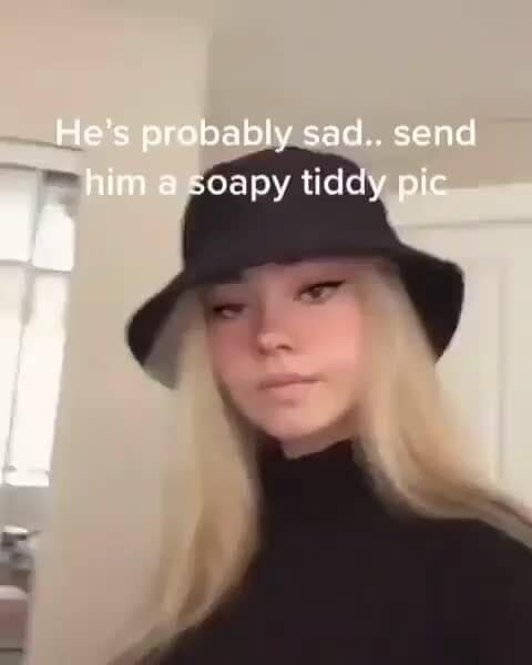 He's probably sad.. send him a soapy tiddy pic