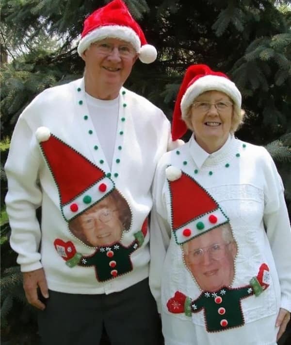 ugly christmas sweaters, Christmas fashion, humorous sweaters, creative ugly sweaters