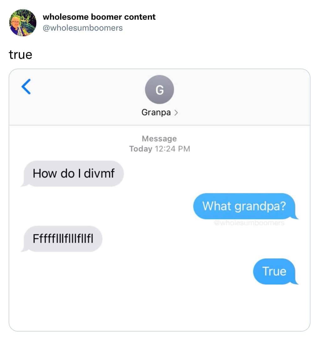How do I divmf Ffffflllfillfilfi What grandpa?