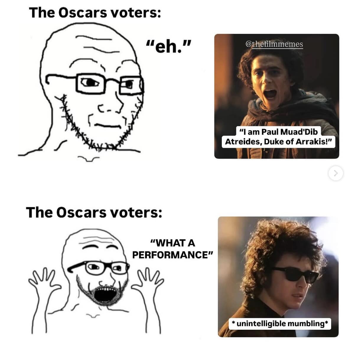 2025 oscar nomination memes, film award comedic bits, annual trophy meltdown jokes, cinematic nomination humor, Oscars 2025, new award illusions, future ceremony hype, big year predictions, movie awards, film accolade comedic lines, glitzy competition jokes, Academy Award memes, Hollywood comedic angles, trophy-laden net humor, cinematic comedic references