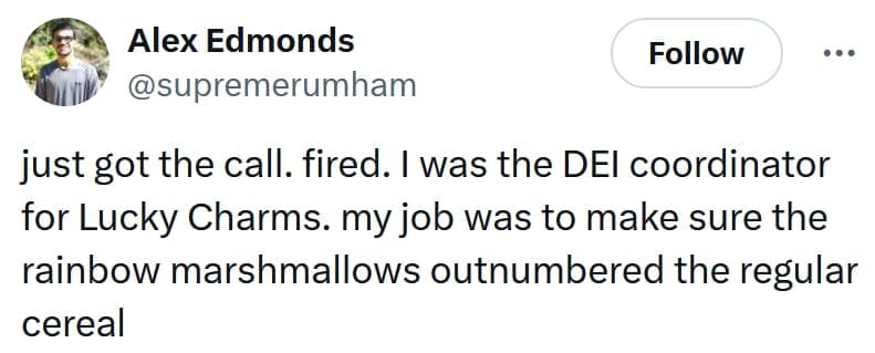 DEI Coordinator memes, just got the call. fired memes, DEI memes, diversity memes, inclusion humor, equity jokes, political satire memes, government humor, political jokes, executive order memes, Trump executive orders, Trump policy changes, presidential directives, White House decisions