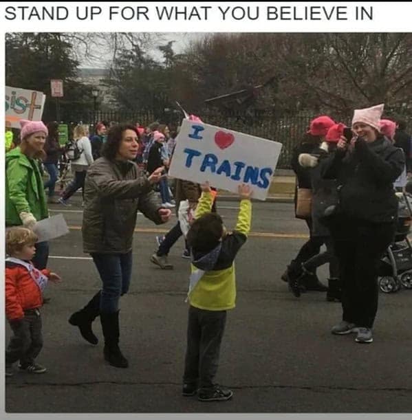STAND UP FOR WHAT YOU BELIEVE IN