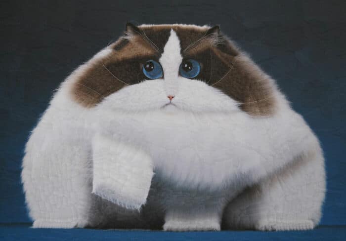 lola dupre, surreal collage, warped painting, bizarre art, animal paintings, creature-based art, fauna portraits, pet canvases, distorted portraits warped visuals, twisted figure art, reconfigured faces