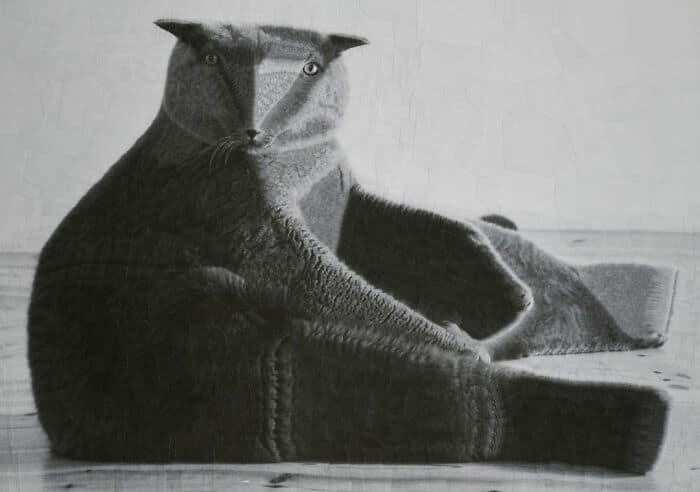 lola dupre, surreal collage, warped painting, bizarre art, animal paintings, creature-based art, fauna portraits, pet canvases, distorted portraits warped visuals, twisted figure art, reconfigured faces