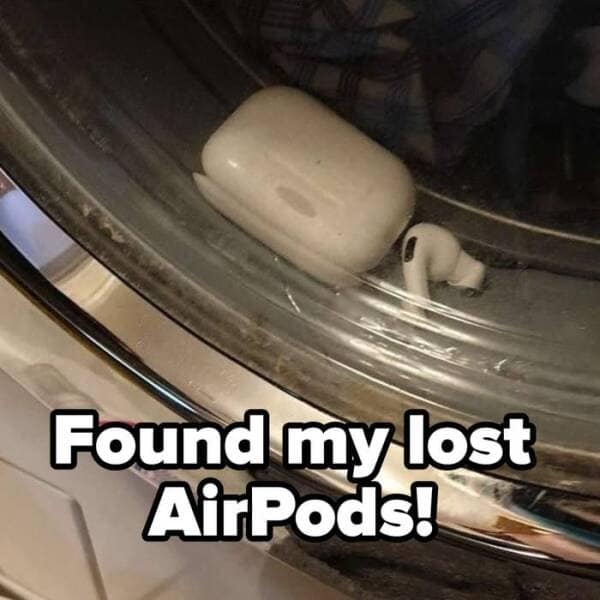 Found my lost AirPods!