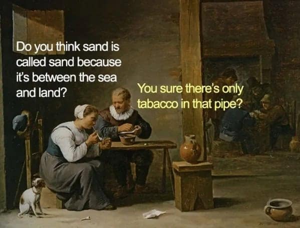 classical art memes, old painting jokes, art museum humor, renaissance comedic bits, renaissance memes, renaissance painting, centuries-old canvas wonders, refined brushstroke creations, grand period visuals, museum memes, exhibit comedic references, curated gallery funnies, exhibit-based laughs, art memes, old art humor, historical comedic illusions, archaic masterpiece jokes, vintage painting wit