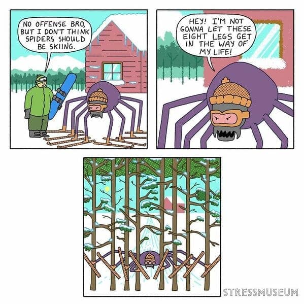 dark humor comics, stressmuseum, dark comedic panels, cartoon strip illusions, twisted comic artistry, grim comedic frames, edgy doodle jokes, comedic comics, witty panel humor, short graphic banter, twisted cartoons, offbeat drawing lines, bizarre comedic endings