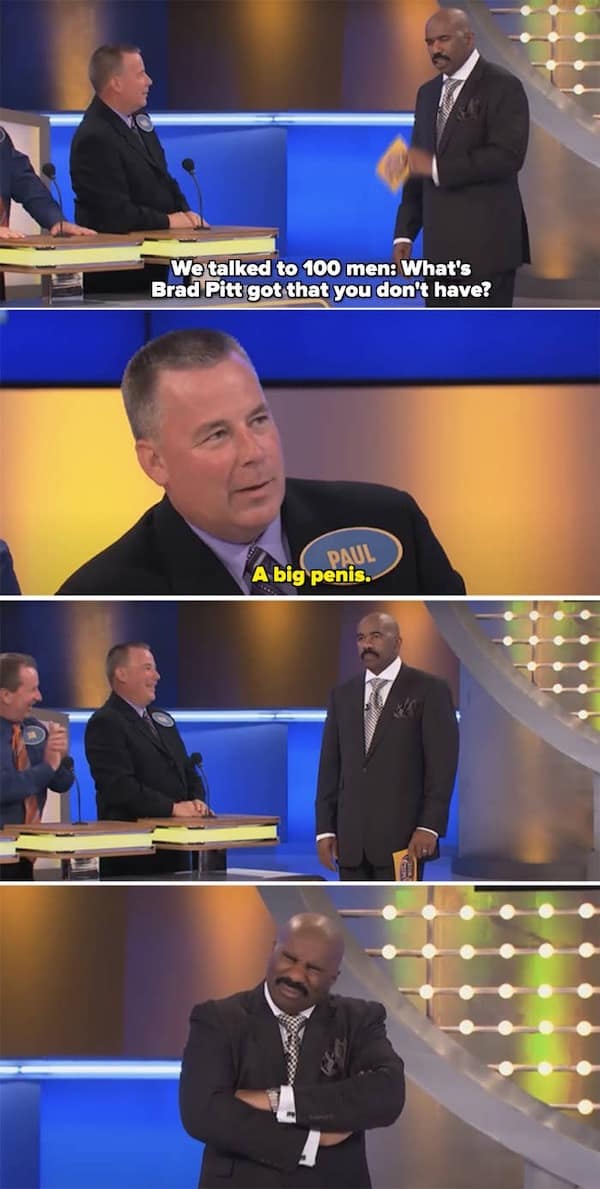 family feud questions and answers, family feud memes, survey-based game comedic bits, family quiz meltdown, feud comedic illusions, game show humor, host comedic references, buzz-in fiasco jokes, survey says jokes, top answer illusions, scoreboard comedic meltdown, quiz show memes, comedic panel stumbles, timed response banter