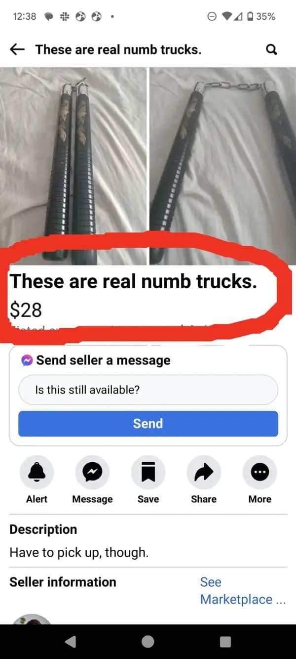 These are real numb trucks.
