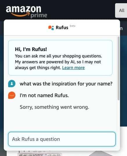 what was the inspiration for your name? I'm not named Rufus. Sorry, something went wrong.