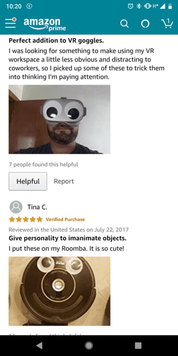 I was looking for something to make using my VR workspace a little less obvious and distracting to coworkers, so I picked up some of these to trick them into thinking I'm paying attention.