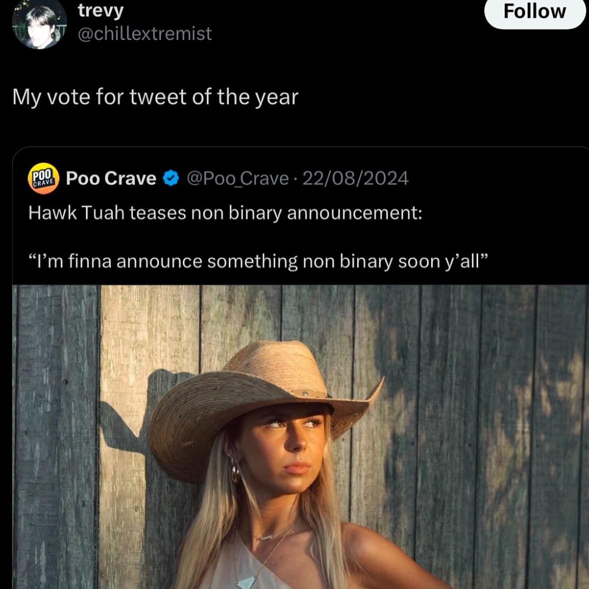 My vote for tweet of the year