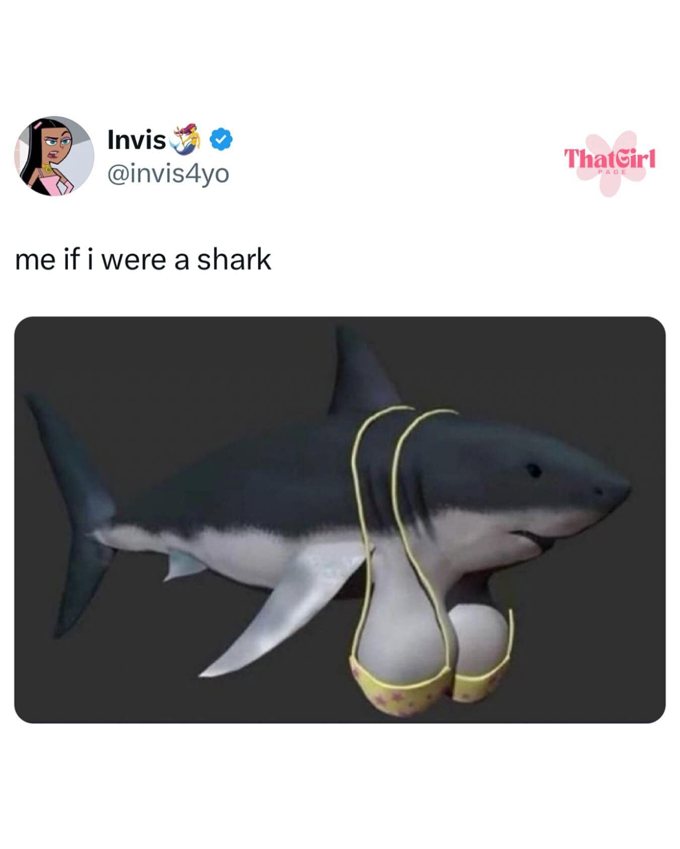 me if i were a shark