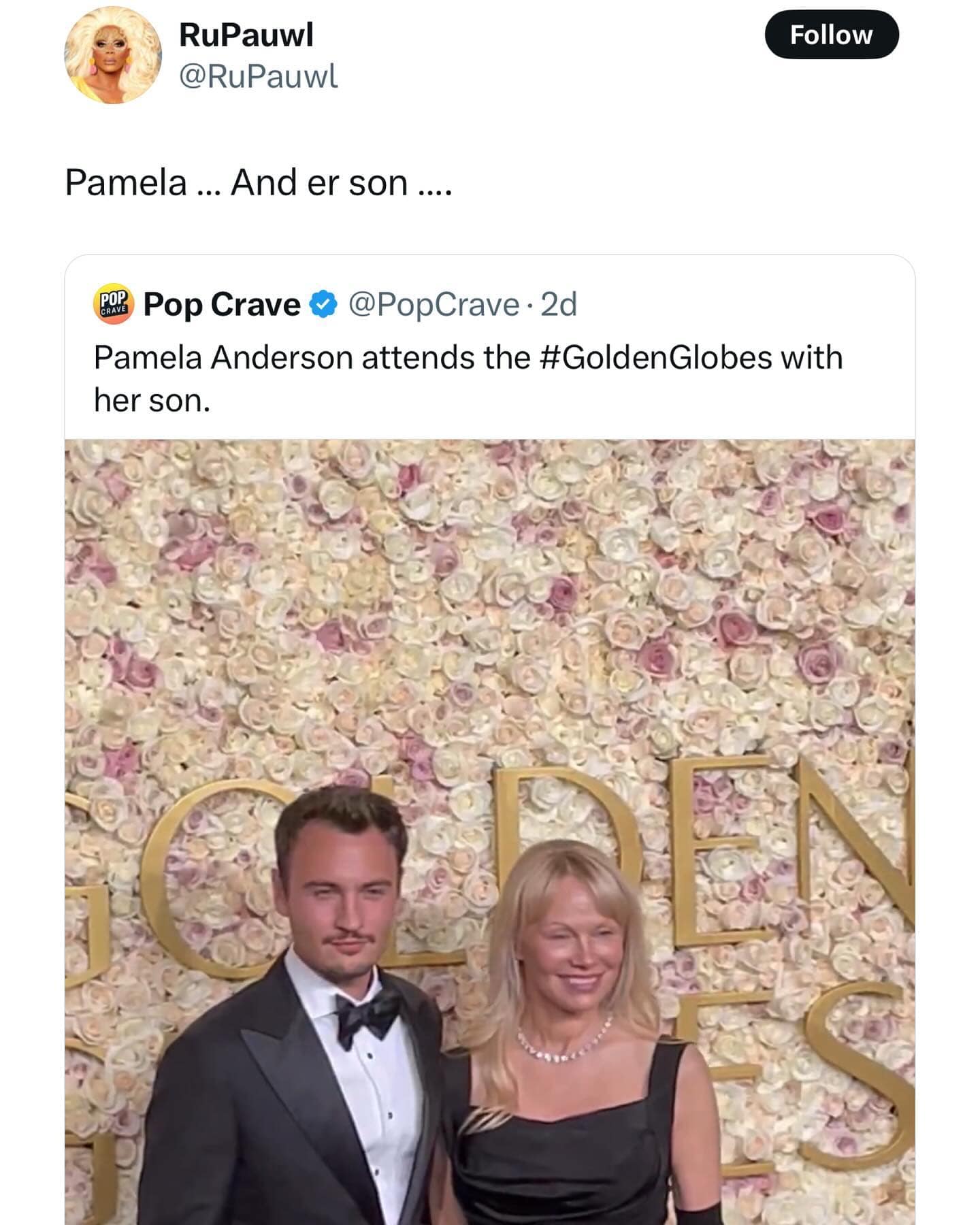 Pamela ... And er son ....