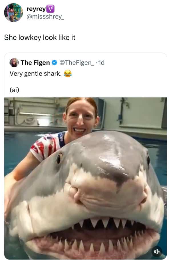 She lowkey look like it