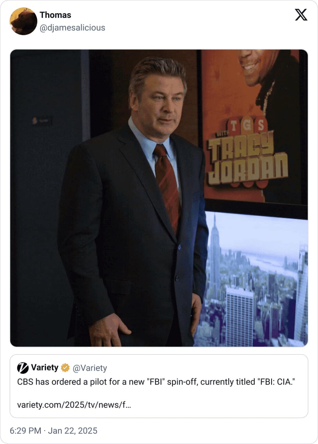 CBS has ordered a pilot for a new "FBI" spin-off, currently titled "FBI: CIA."