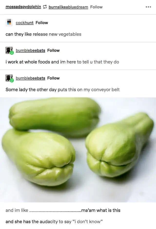 can they like release new vegetables