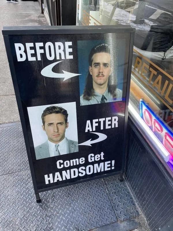 BEFORE AFTER Come Get HANDSOME! PETAI