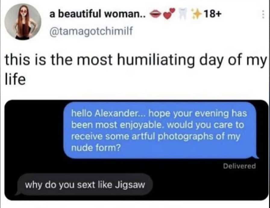 oddly specific memes, niche memes, hyper-detailed humor, strangely targeted comedic pics, precise meme content, niche humor, narrowly focused laughs, small-audience comedic lines, pinpoint comedic angles, hyper-targeted jokes, extremely specific comedic bits, minutely directed memes, precise scenario humor, weirdly relatable, bizarrely common comedic experiences, surprisingly shared quirks, universal micro-obsessions