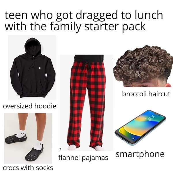 starter pack meme, starter packs, funny starter packs, start pack memes, starter pack humor