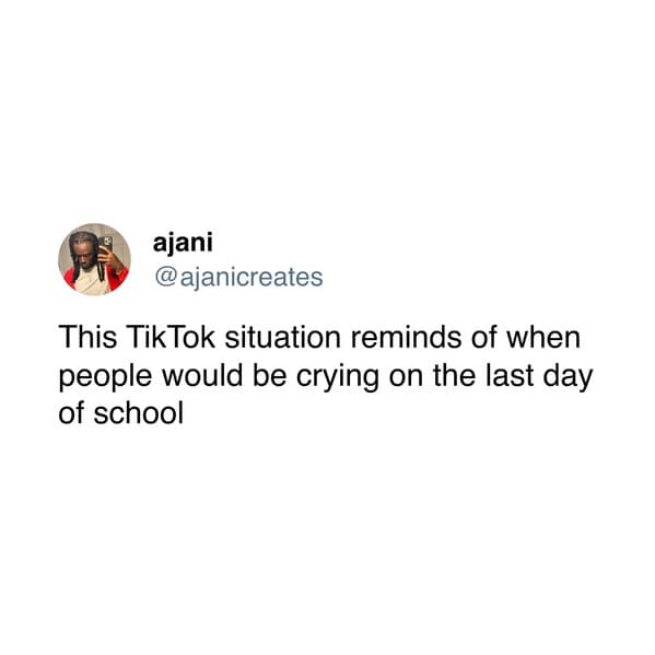 tiktok ban tweets, tiktok ban memes, TikTok ban news, TikTok shutdown updates, TikTok blocked in US, TikTok legal issues, TikTok alternative apps (apps like TikTok, TikTok replacements, best short video apps, social media trends, viral internet reactions, trending social media topics, online buzz
