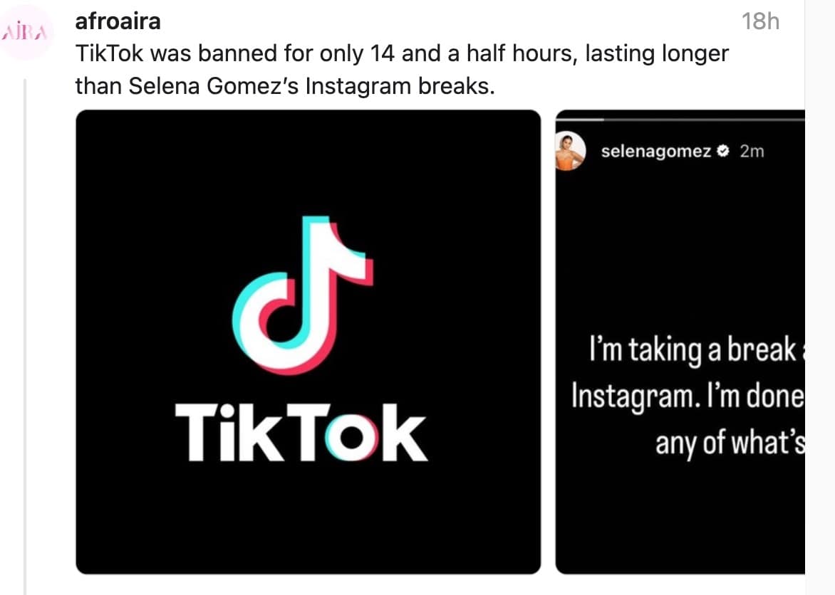 tiktok reinstatement memes, tiktok is back, TikTok ban news, TikTok ban update, TikTok ban controversy, TikTok ban lifted, TikTok comeback memes, TikTok return memes, TikTok is back memes, TikTok reactivated memes, Trump TikTok decision, Trump saves TikTok, Trump TikTok reversal, Trump TikTok reinstatement