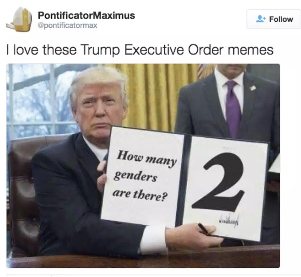 trump executive order memes, trump executive orders, Trump executive actions, Trump presidential orders, Trump policy changes, Trump White House decisions, political memes 2025, viral political jokes, government satire, trending political humor, January 6th pardons, Capitol riot pardons, Trump insurrection clemency, political scandal pardons
