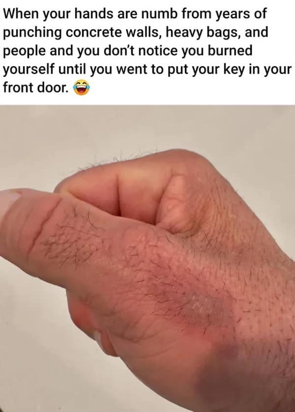 we've got a badass, we've got a badass over here, faux tough moments, badass wannabe, false bravado, tough guy memes, macho jokes, brawny humor, alpha comedic images, fake tough images, phony intimidation, pretend intimidation, staged aggression